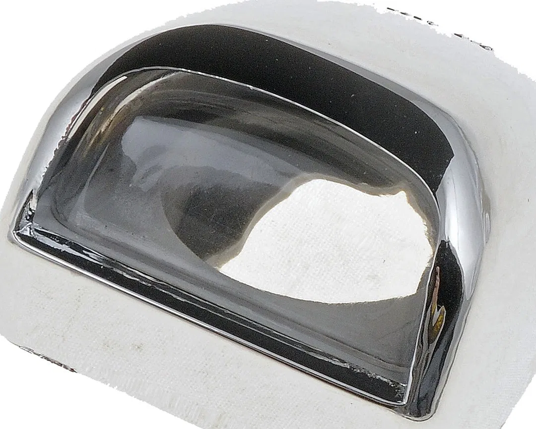 68150 – DORMAN License Plate Light Bulb Lens, OE Replacement Chrome - view 2